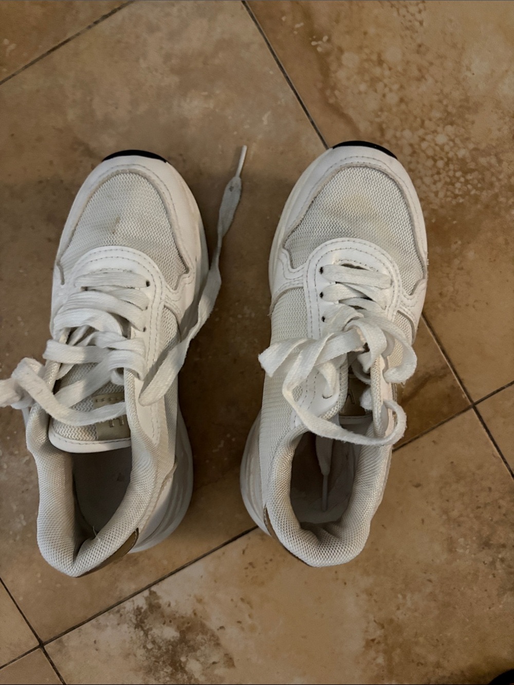 Vintage Havana White Kids Sneakers